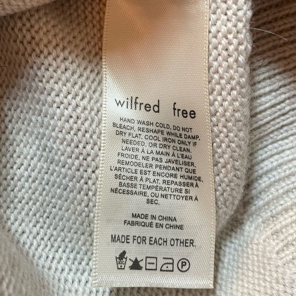 Wilfred Free wool cropped sweater - Picture 4 of 5